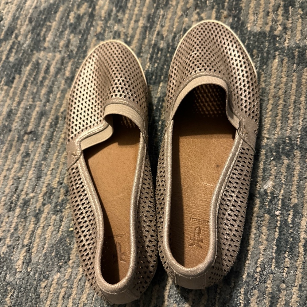 Frye Brown Leather Flats